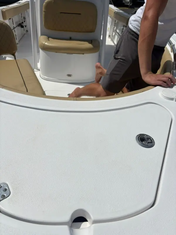 Boat detailing work