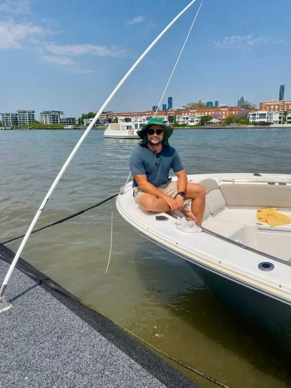 Boat detailing work