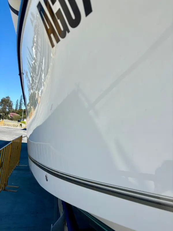 Boat detailing work