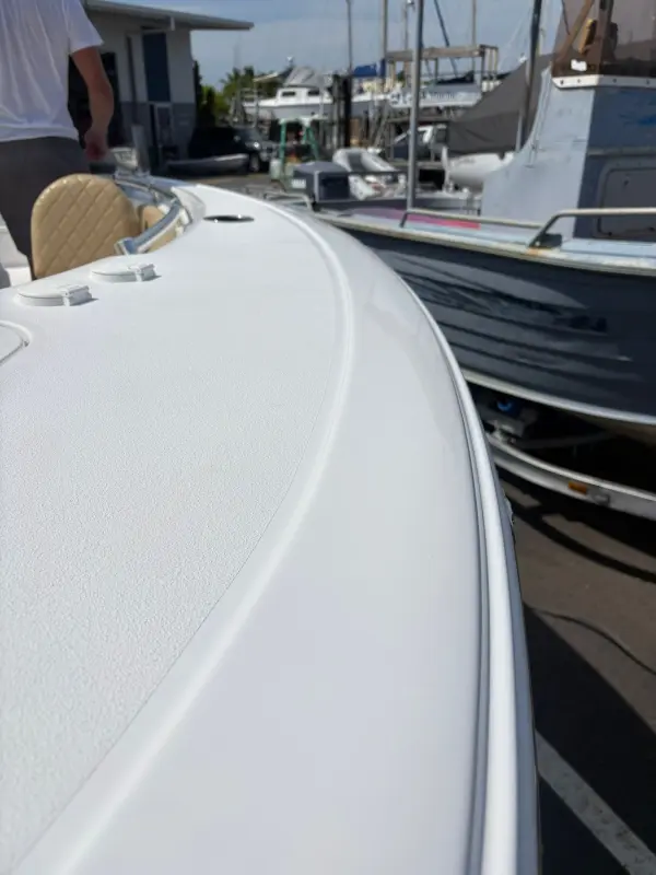 Boat detailing work